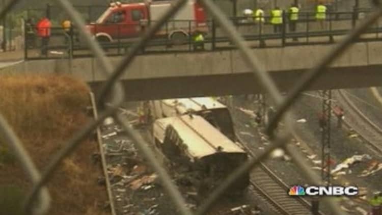 Train accident in Spain kills 77