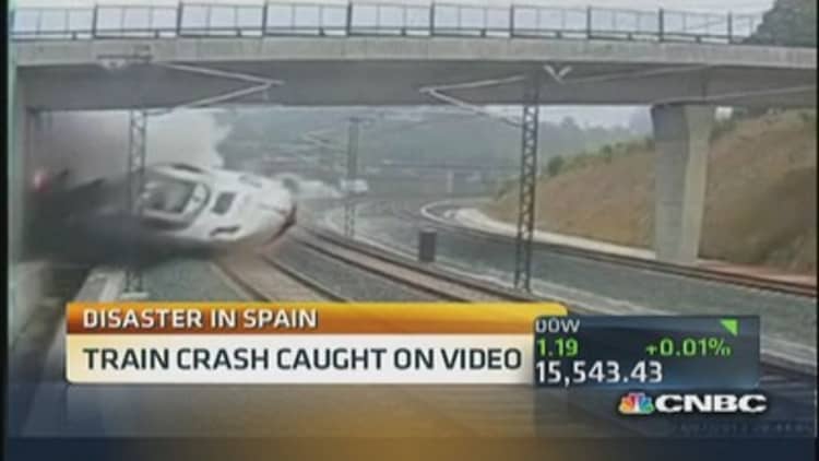 Deadly train disaster in Spain