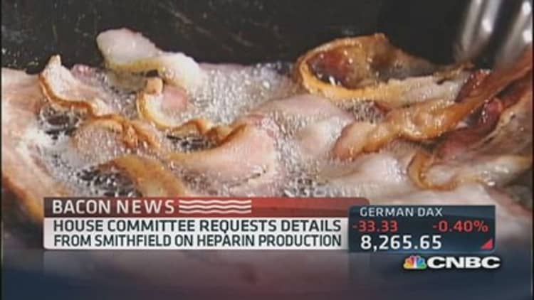 Bacon News: Concern over Heparin
