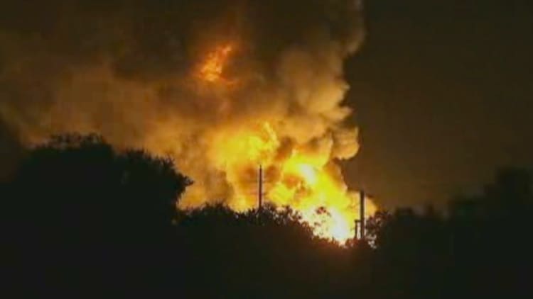 Propane plant explodes in Florida