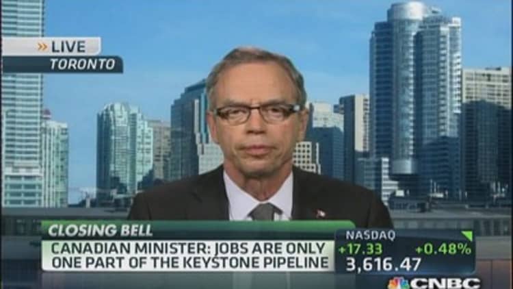 Canadian official disputes Obama on Keystone