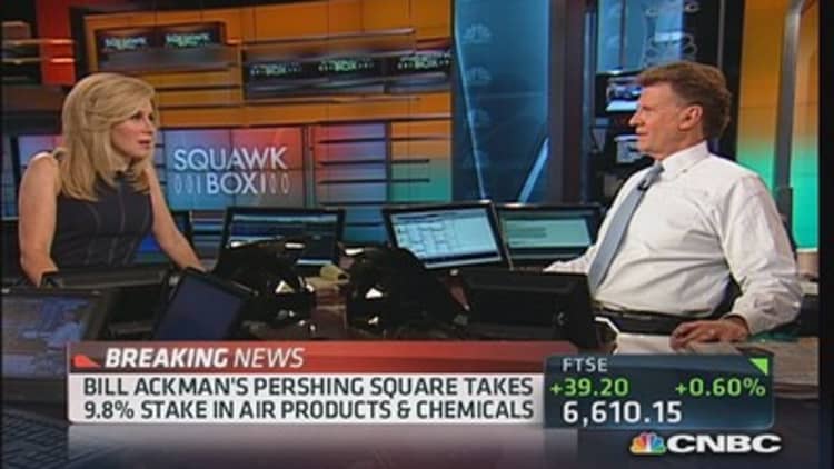 Ackman's Pershing Square takes 9.8% stake in Air Products