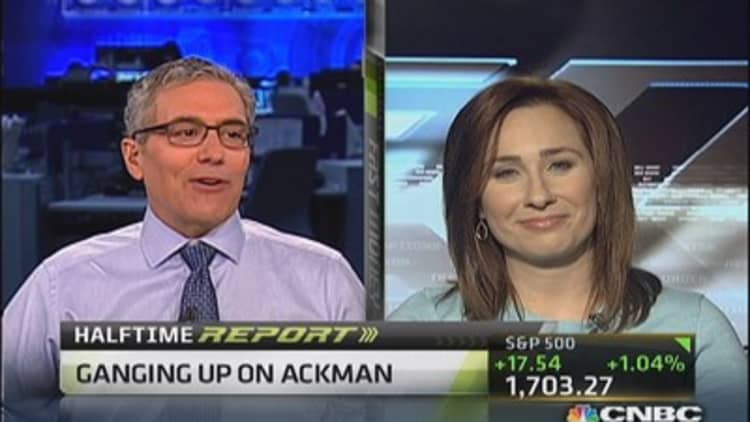 Ganging up on Ackman
