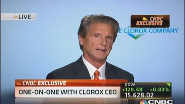 Clorox CEO: 'Developed world seeing low to no growth'
