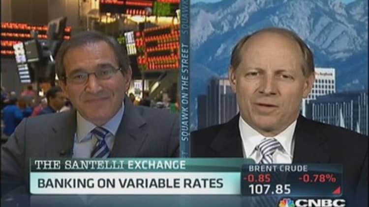 Santelli: 'Playing chicken' with interest rates