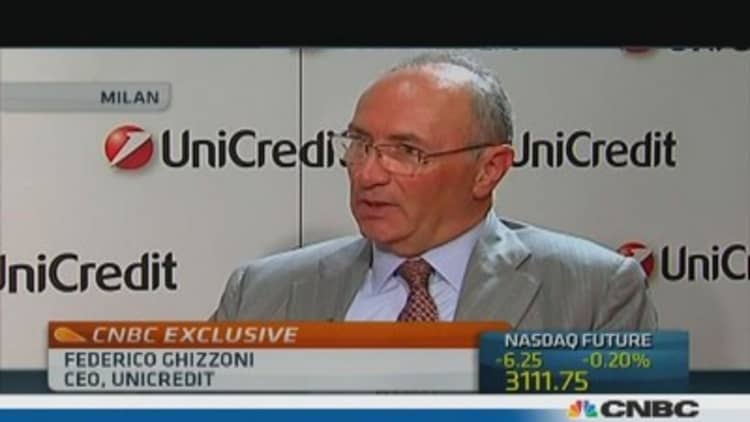 Unicredit CEO: Italy needs political stability 