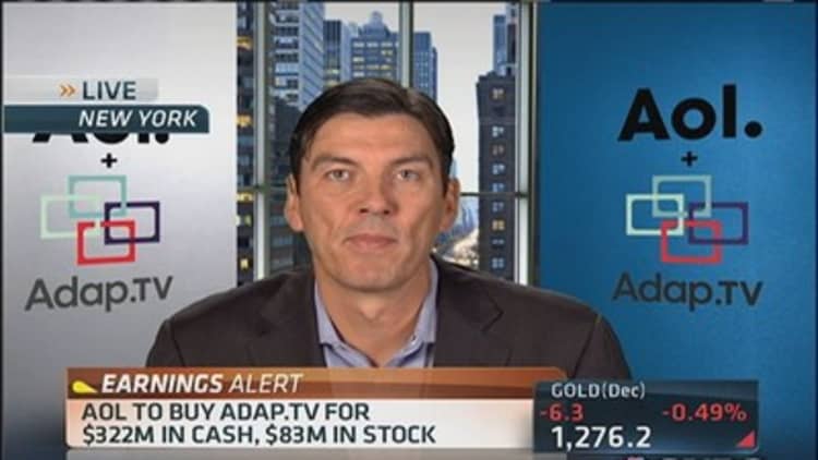 AOL to Buy Adap.tv for $322M in cash, $83M in stock