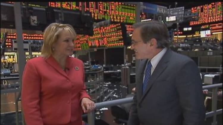 Santelli Exchange Extra: Interview with Gov. Mary Fallin
