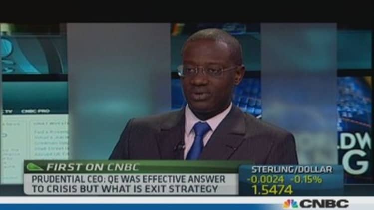 Prudential CEO: the impact of tapering is uncertain