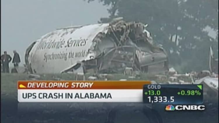 UPS cargo plane crash