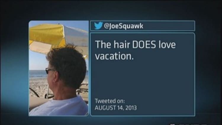 Chairs: Joe's hair-raising tweets
