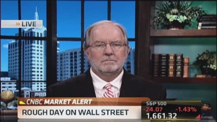 Gartman: I'm going to the sidelines