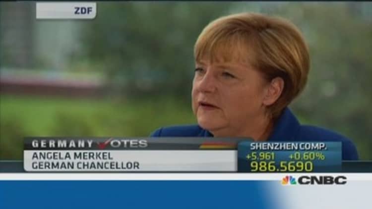 Merkel denounces tax increases 