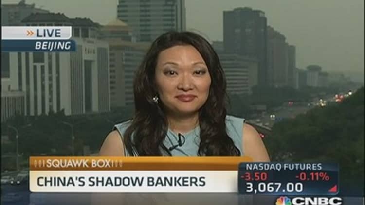 Behind China's shadow banking system