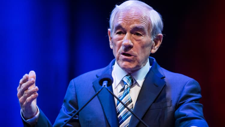 Ron Paul: Stocks in a bubble and could crash