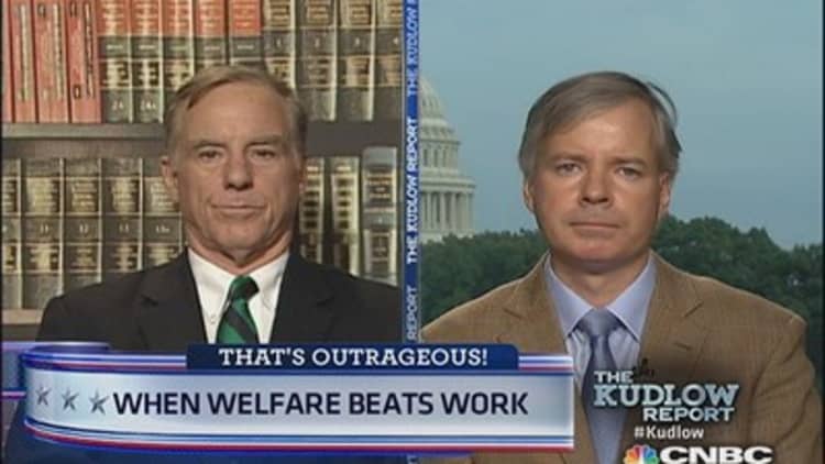 Does welfare discourage work?