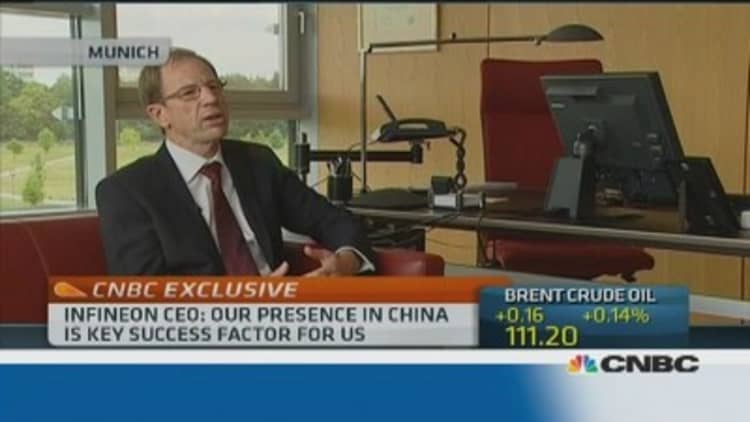  Infineon CEO: China is a key market for us 