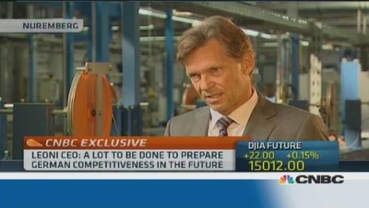 Leoni CEO: It's very important to be in China