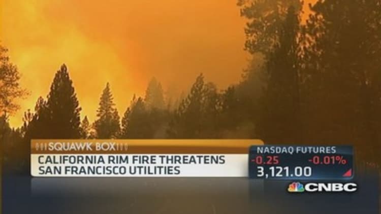 Wildfires threaten California urban areas