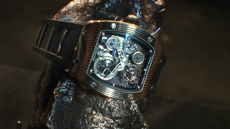 The million dollar wrist watch 
