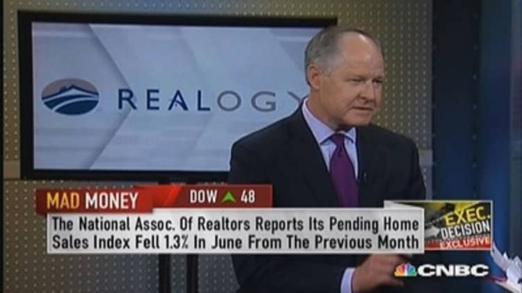 Realogy CEO: Don't think housing pricing reacting to interest rates