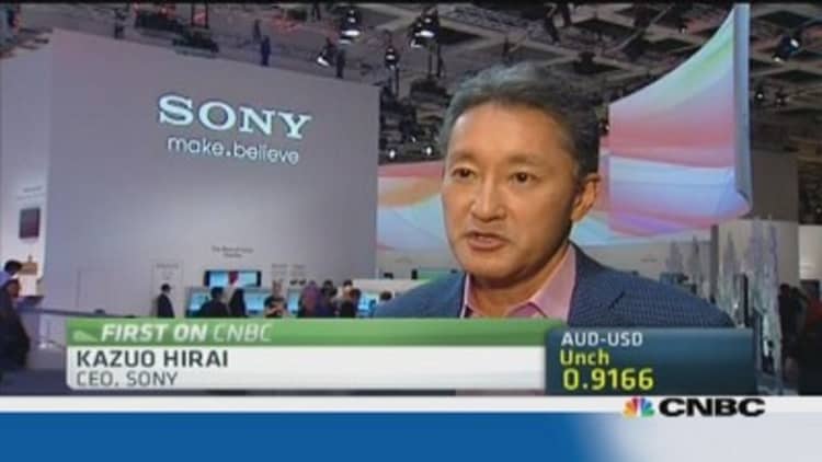 Sony CEO: Xperia Z1 will boost bottom line