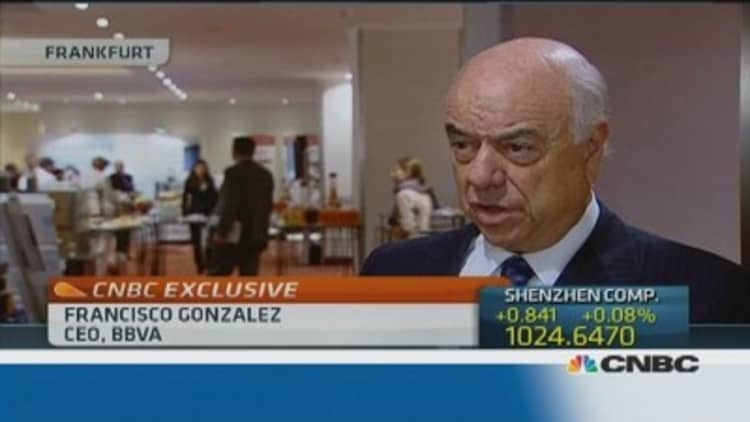  BBVA CEO: Spanish banks will be strongest in Europe 