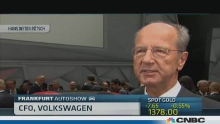 Europe still suffers from overcapacity: VW CFO 