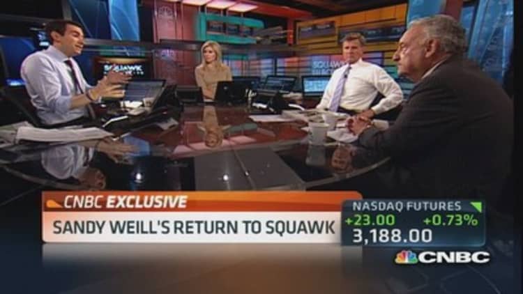 Weill talks his strained relationship with Jamie Dimon