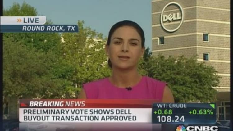 It's official, Dell shareholders approve buyout
