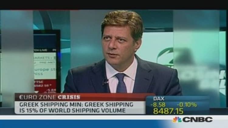 Greek shipping still going strong: Minister