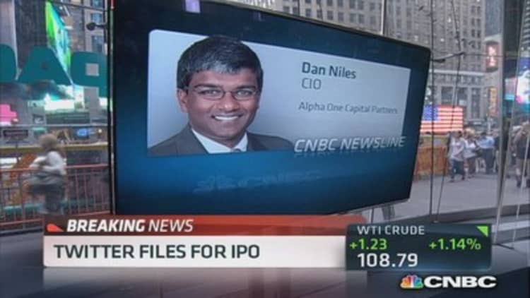 At certain value, Twitter IPO 'not that interesting'