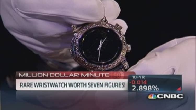This watch is so valuable it needs its own bodyguard