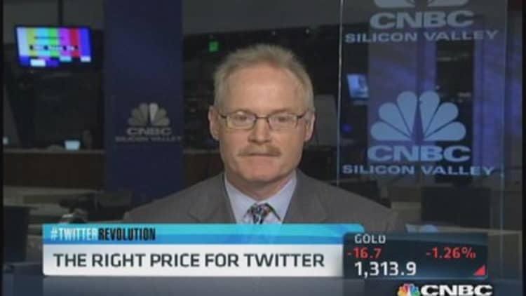 What's Twitter really worth? Shareholder weighs in