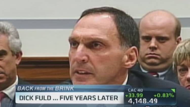 Ex-Lehman CEO Fuld five year later