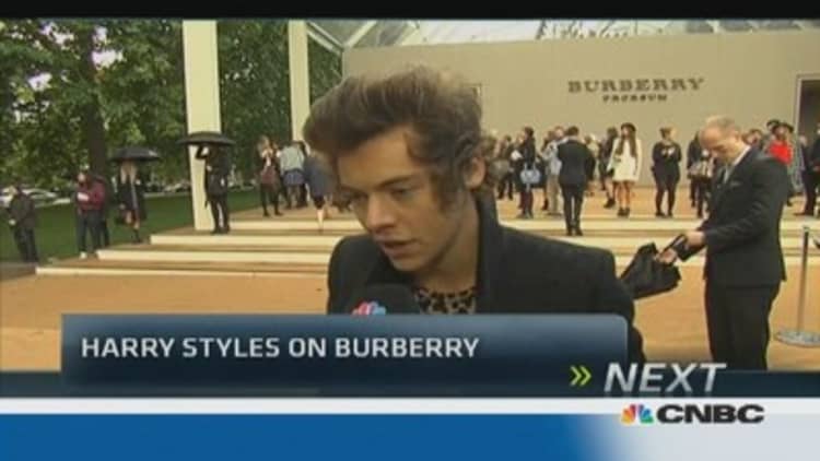 Harry Styles on what makes Burberry cool 