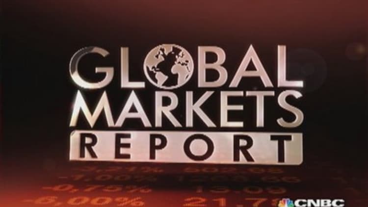 Global markets lower ahead of Fed