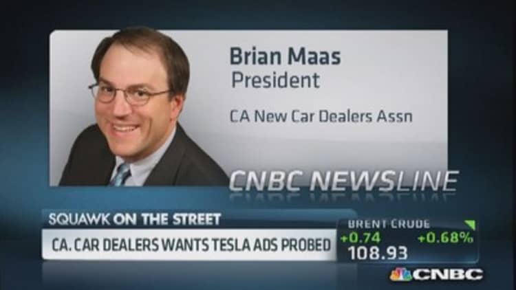 California car dealers want Tesla ads probed