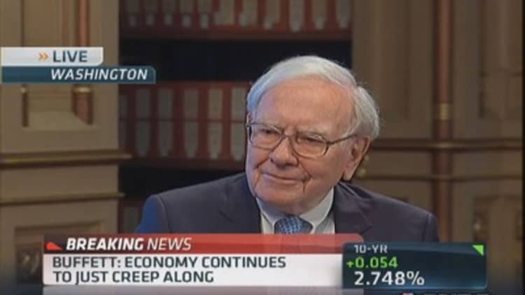 Buffett: Hard time finding things to buy
