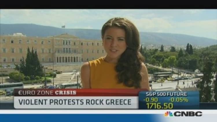 Greece: 'social fabric is fraying'