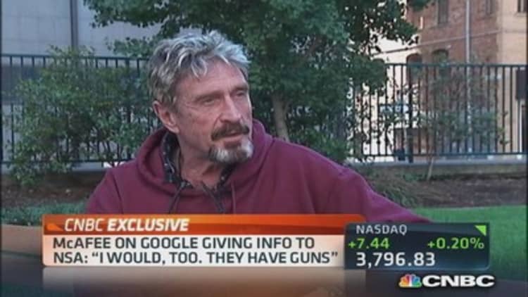 John McAfee speaks out on new technology