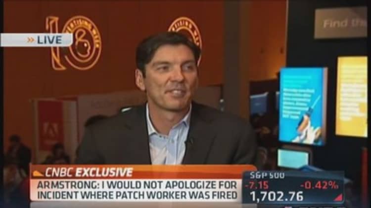 Getting upfront with AOL CEO