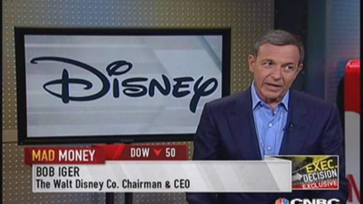 Iger CEO: We are not going to hoard cash