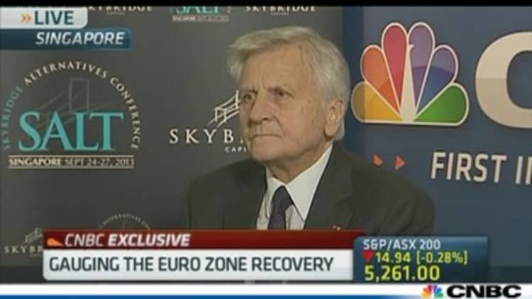 Trichet: Need progress on Europe's banking union