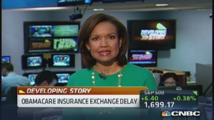 Obamacare exchange delay for small biz portal