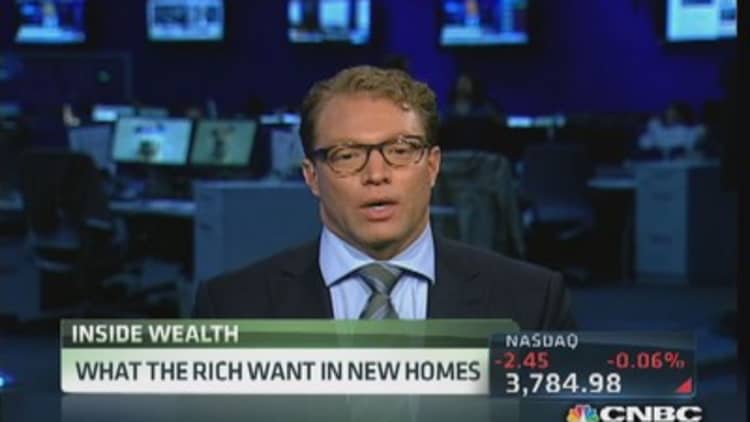 What the rich want in new homes