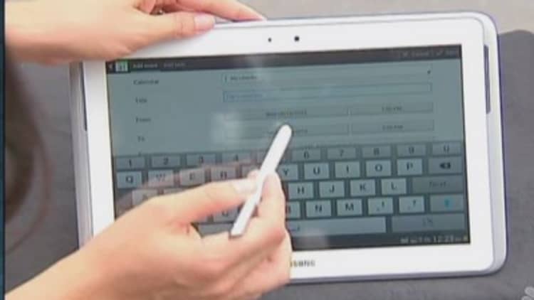 Cash in on tablet mania