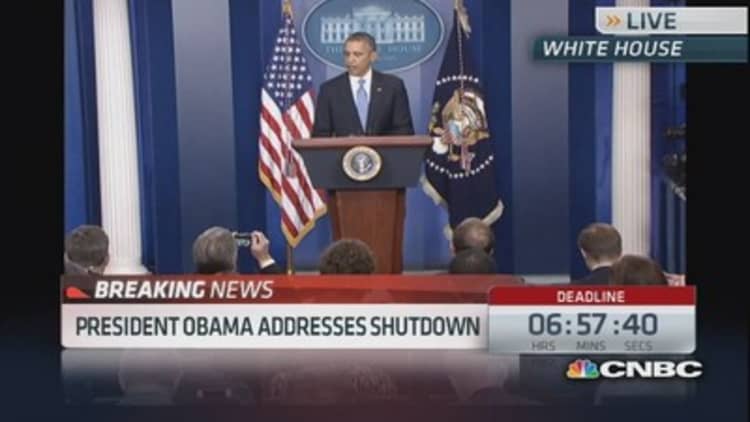 Obama: Shutdown will have real impact