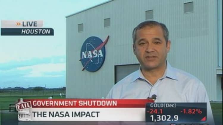 Nearly all NASA employees facing furlough