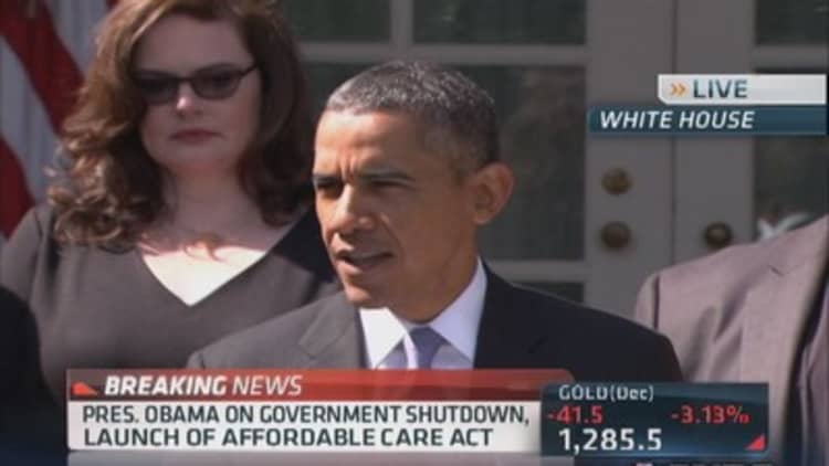 President Obama: Republican shutdown did not have to happen